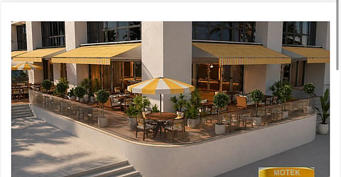 Rendering of Motek by the Sea