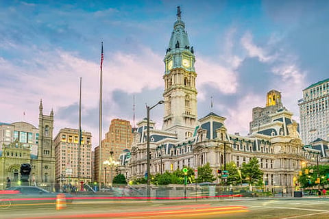 tower of the Philadelphia City Hall