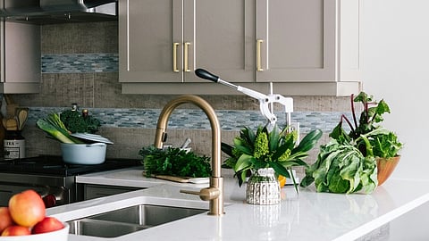 modern kitchen interior