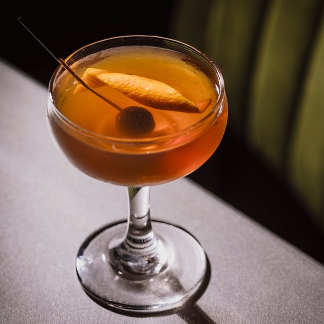 The Original Manhattan cocktail made with Jaywalk Rye