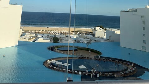 View from the Cielomar rooftop at Viceroy Los Cabos