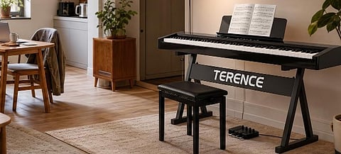 Terence digital piano.