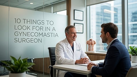 Doctor consulting a patient.