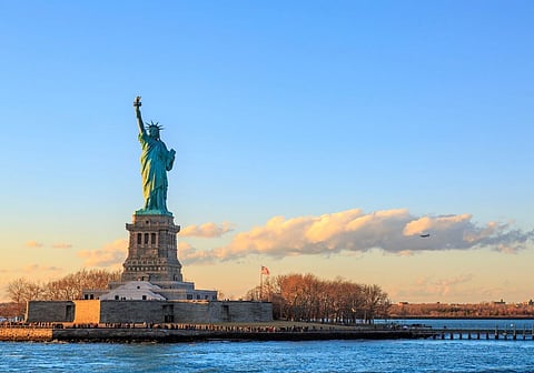 The Statue of Liberty in NYC