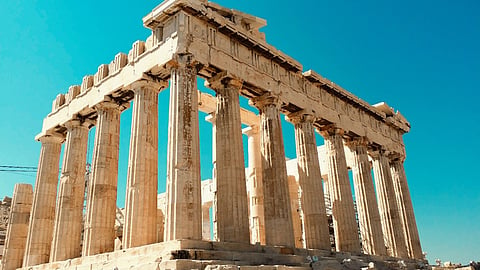 The Parthenon.
