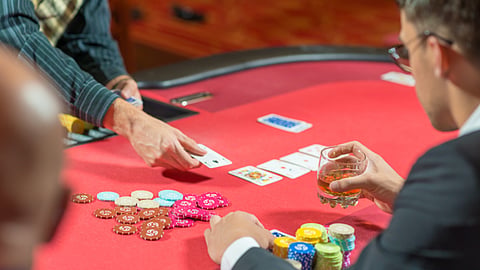 Casino card game.