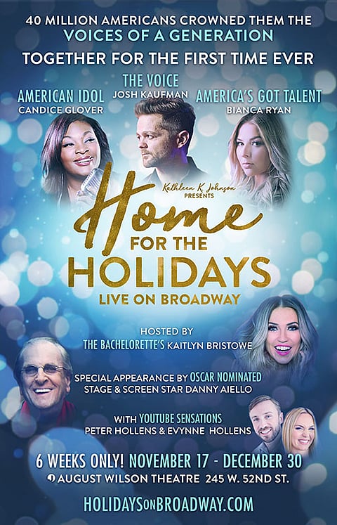 HOME FOR THE HOLIDAYS: LIVE ON BROADWAY!