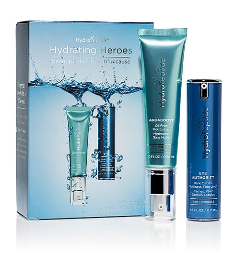 THE NEW HYDROPEPTIDE HYDRATING HEROES