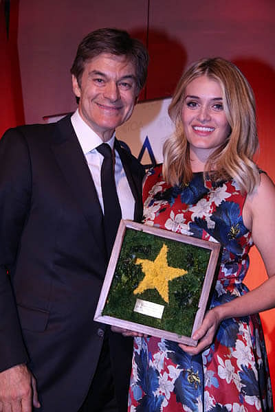 Dr. Mehmet Oz and daughter Daphne Oz.