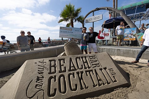 Rock & Roll Hall of Famer and Spirits  Trailblazer Sammy Hagar Hosts Happy Hours in  Mission Beach and Gaslamp Quarter with Specials on His  New Sammy’s Beach Bar Cocktail Co. Sparkling Rum Cocktails