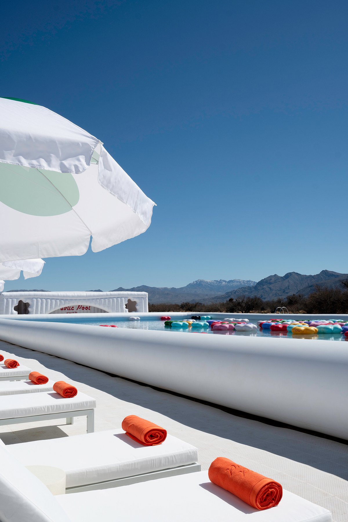 Cj Hendry's Public Pool Art Installation Whimsical Oasis in the Las ...