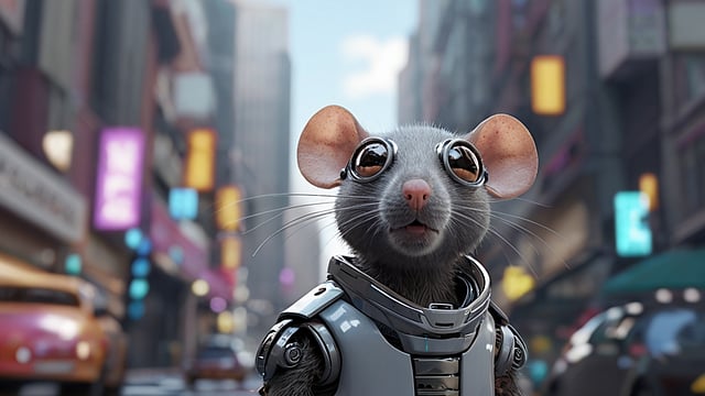 Ai Rats Sign Virtual AI Rat