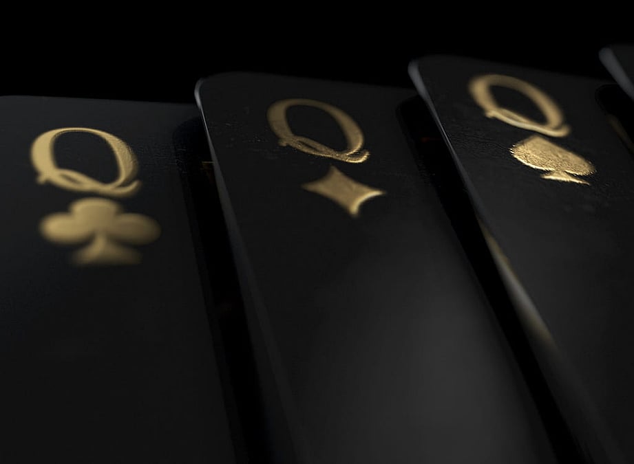 rare decks of playing cards RAVN Series Card by Stockholm 17 56 Cards printed on Cambric 310gr Black Core paper with 9C varnish Ravn Sol Playing Cards Designed