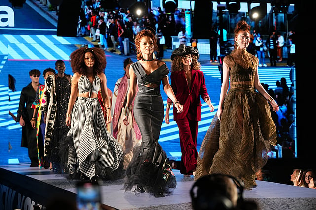 Merci Model Dr. Christina Rahm Unveils Merci Dupre Collection at NY Fashion Week