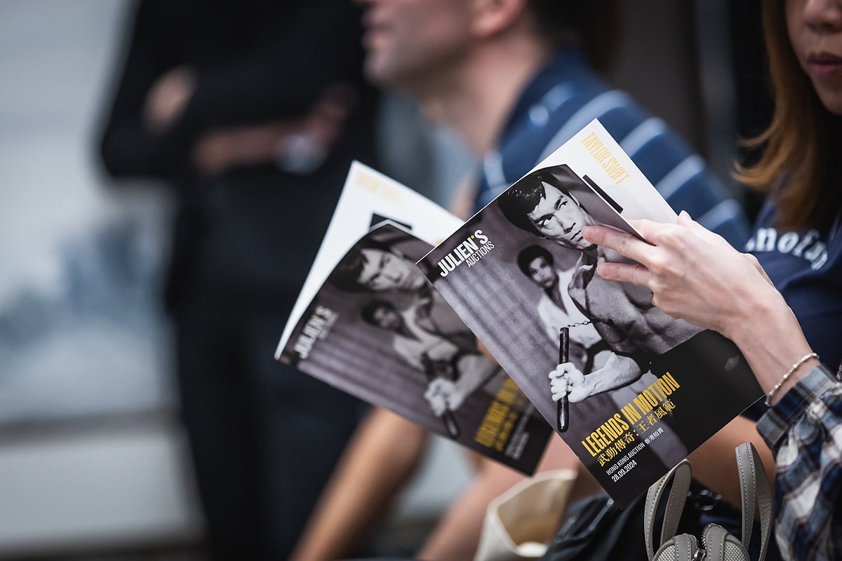 Bruce Lee Memorabilia Electrifies Julien's Inaugural Hong
