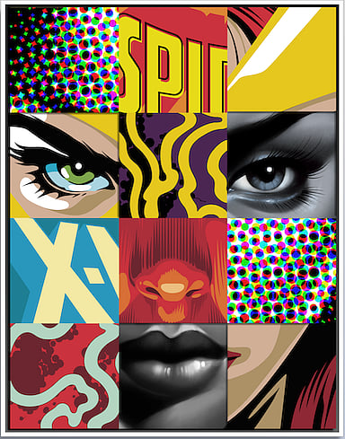 Tristan Eaton Showcases Women of Marvel at Museum of Graffiti's Tristan Eaton Showcases Women of Marvel at Museum of Graffiti's