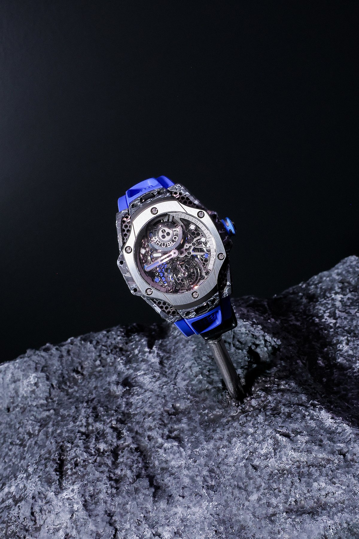Hublot Unveils Big Bang Tourbillon Carbon SR_A at Miami Art Week 2024