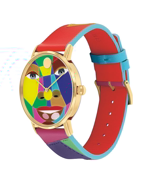 Movado and Derrick Adams Unveil Limited-Edition Artist Series