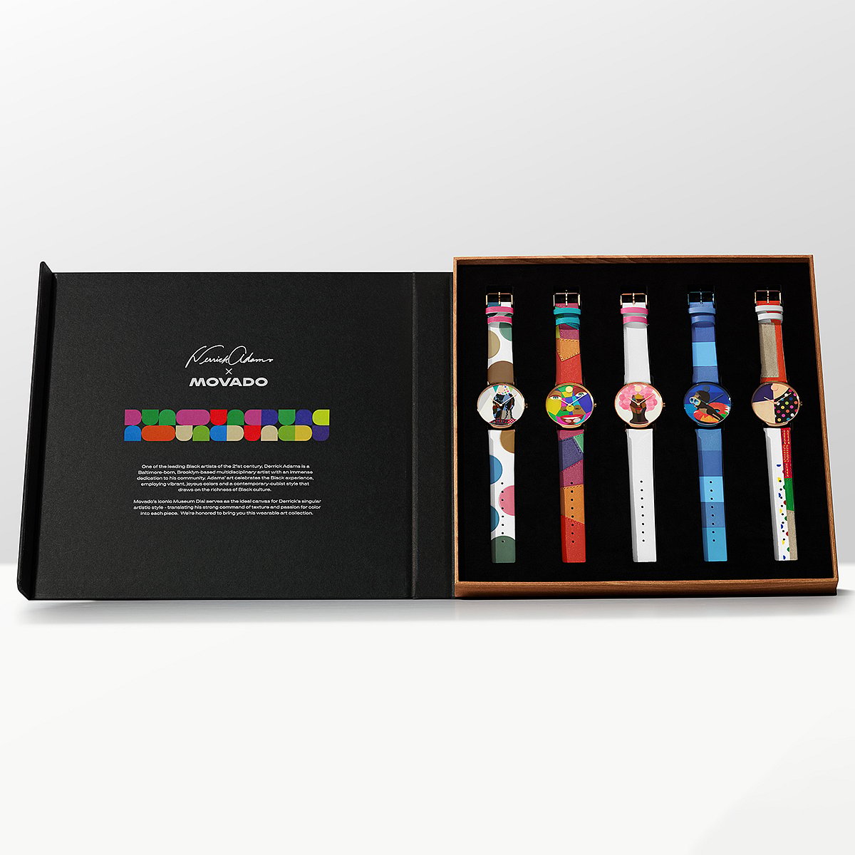 Movado and Derrick Adams Unveil Limited-Edition Artist Series