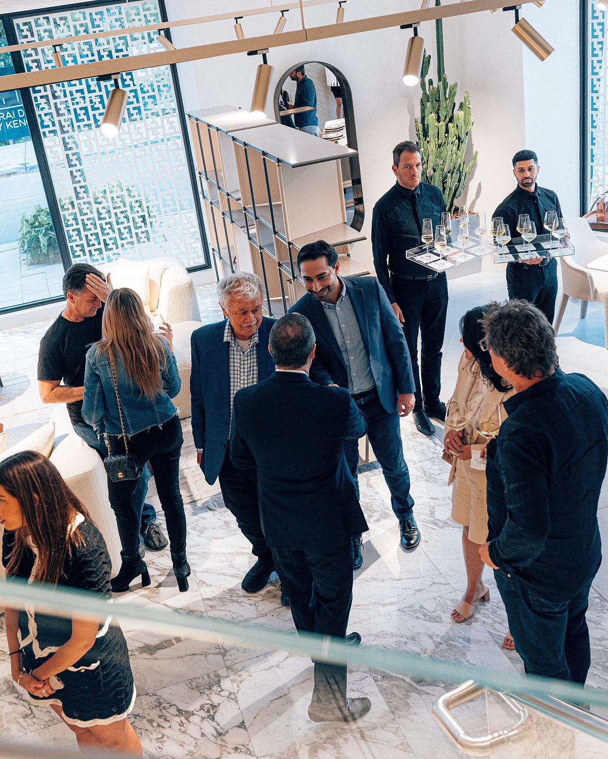 Exclusive Avenia Aventura x FENDI Casa Event at Miami Design District