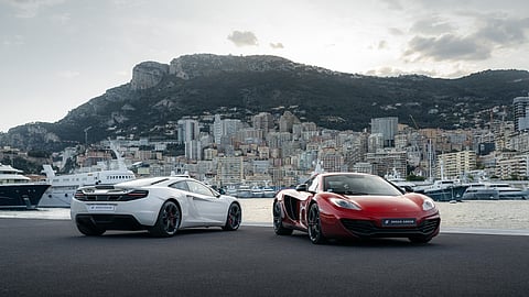 Historic McLaren MP4-12C Supercars of F1 Legends Up for Auction in May 2025