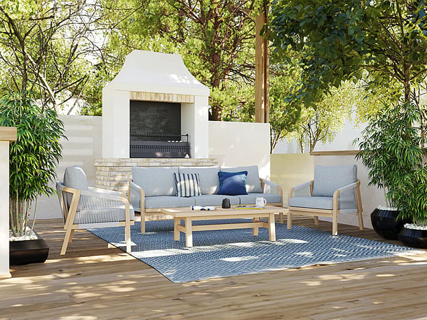 Image showcasing Elevate Outdoor Living: Jardina's Modern Patio Furniture Collection