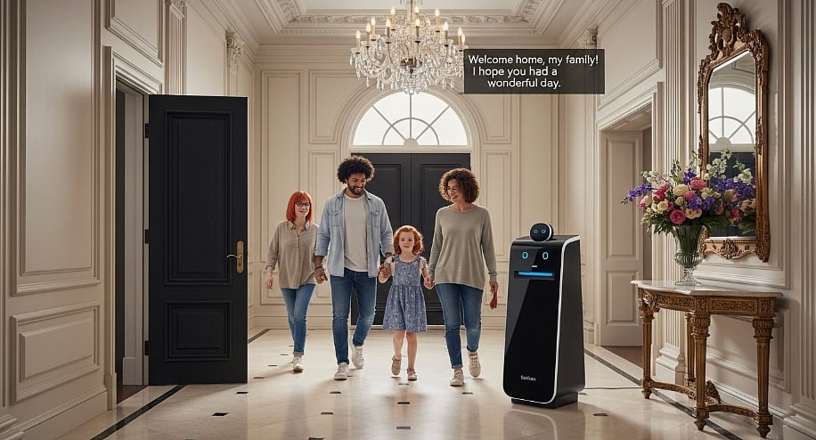 Photo inspiration: Intelligent Luxury Home Automation Reference: AI Luxury Homes Revolutionizing Real Estate Automation