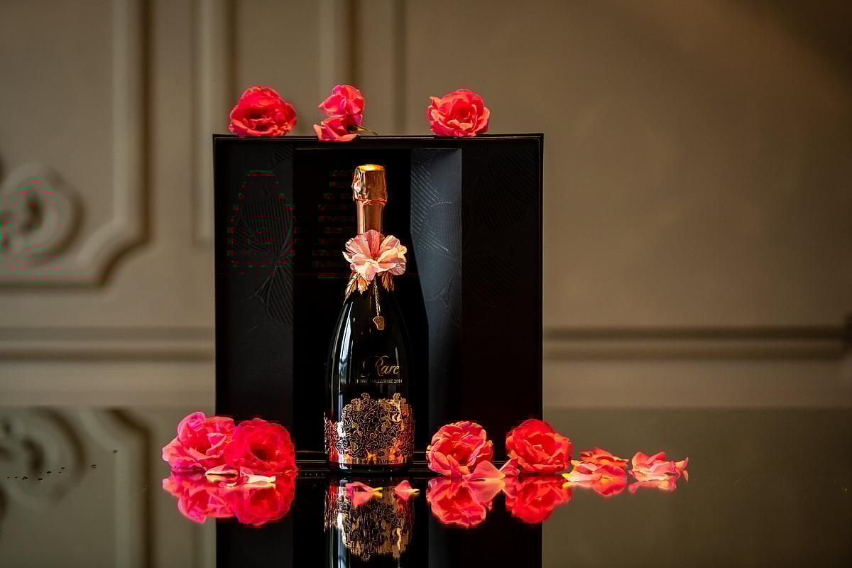 Rare Champagne Unveils $1,500 Cuvée with NFT and Art by