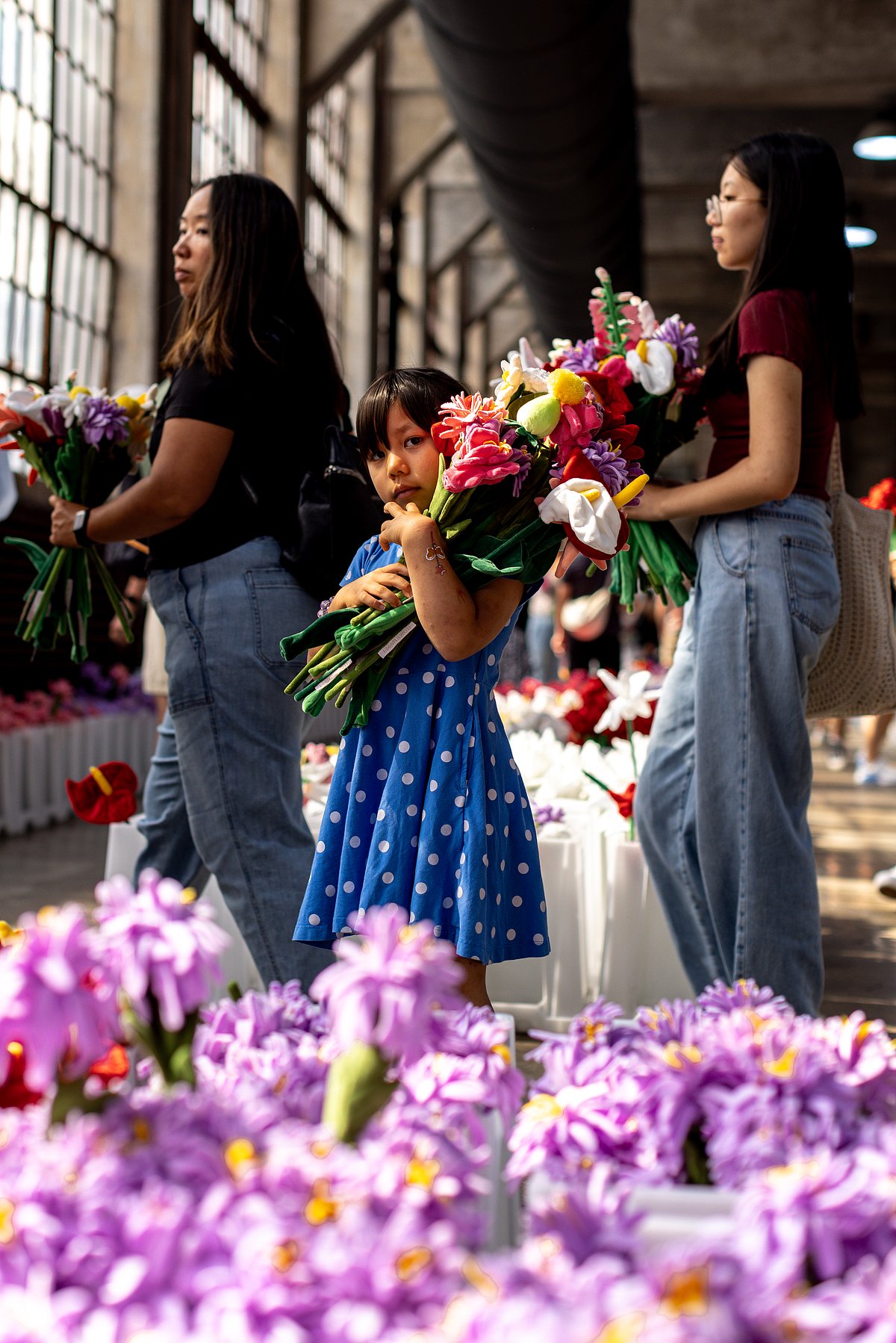 Cj Hendry's Floral Wonderland: Flower Market 2.0 at Rockefeller Center