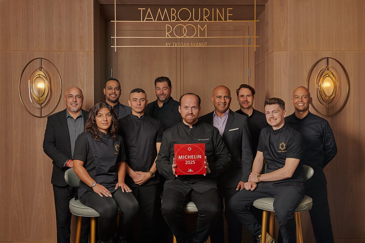 リモージュ マダム ポンパドゥール ハンドペイント ディナープレート Michelin-Starred Tambourine Room Unveils Fall Tasting Menu & Lounge