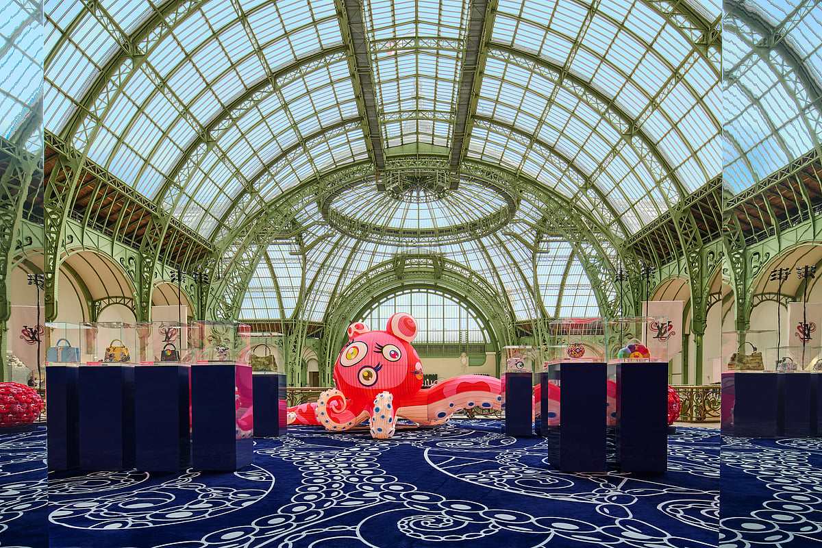 Art Basel Paris: Louis Vuitton & Murakami's Artycapucines