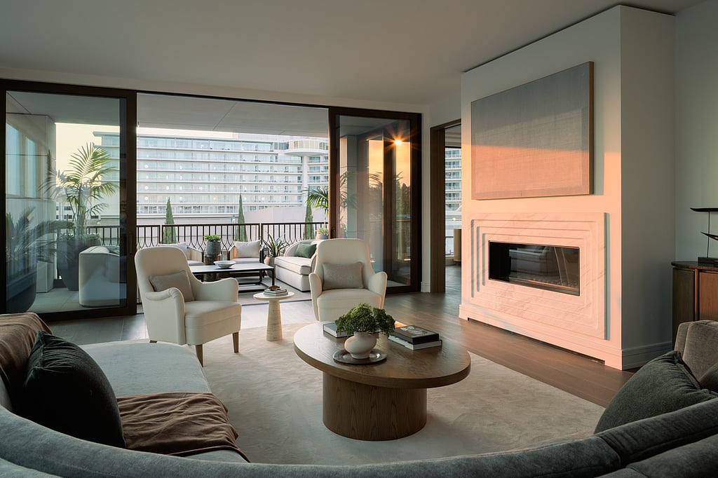 Picture of Luxury Living: Lisa Koch's Penthouse at Rosewood Beverly Hills ...