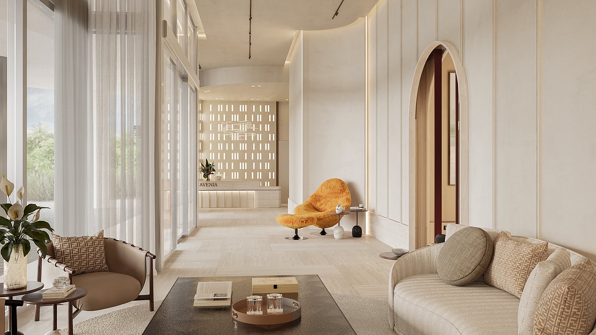 FENDI Casa Unveils Luxury Interiors: Avenia Aventura's Amenity Spaces