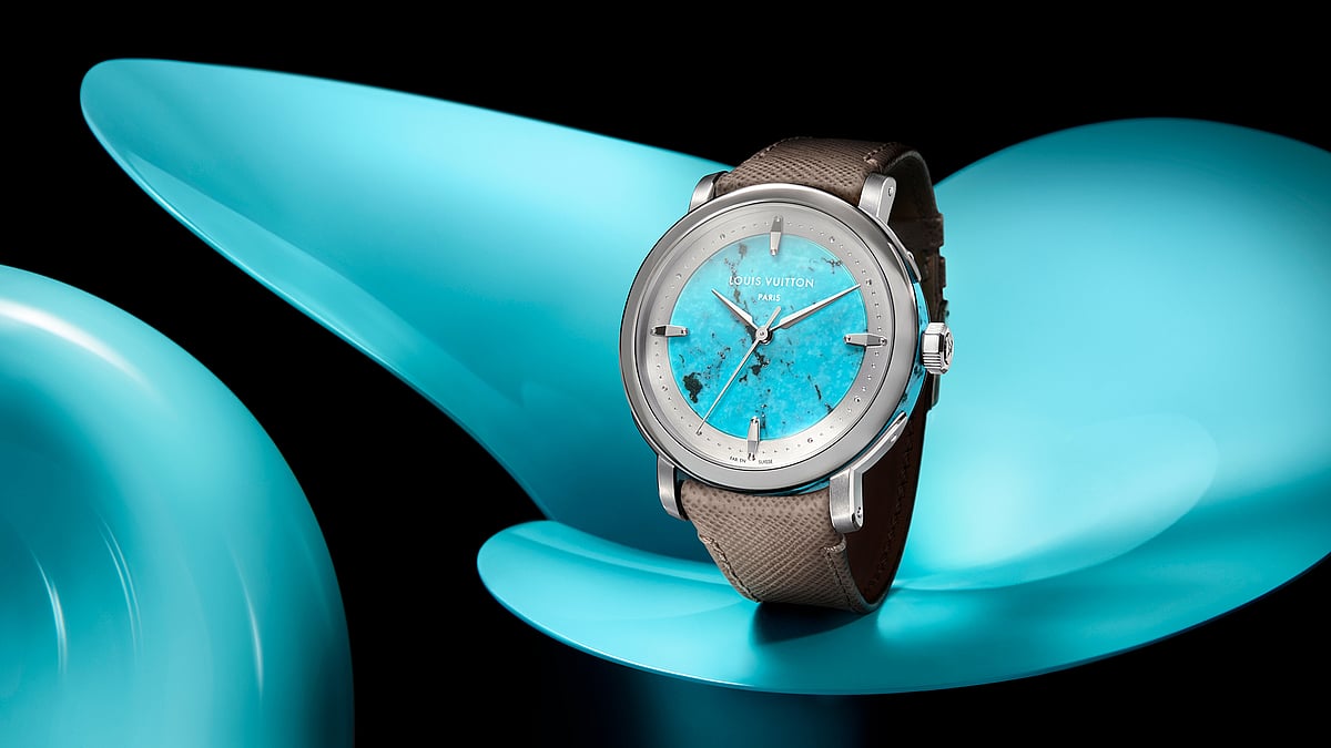 Louis Vuitton Escale Unveils Turquoise and Malachite Stone Dials