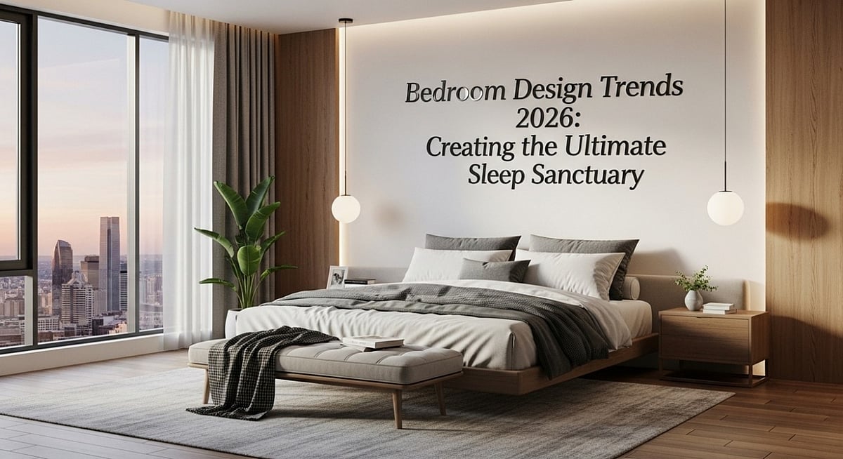 2026 Bedroom Trends: Transforming Spaces into Sleep Sanctuaries