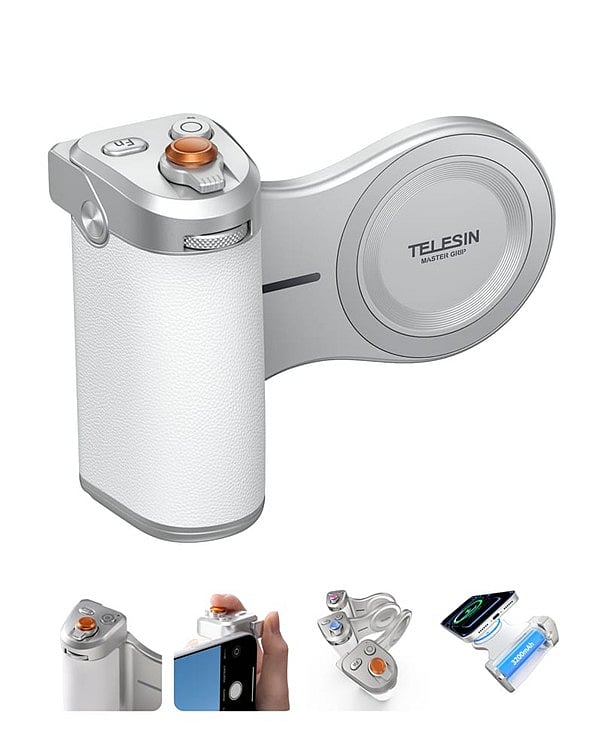 Enhance Your Phone Photography with TELESIN Magnetic Pro Shot Grip
