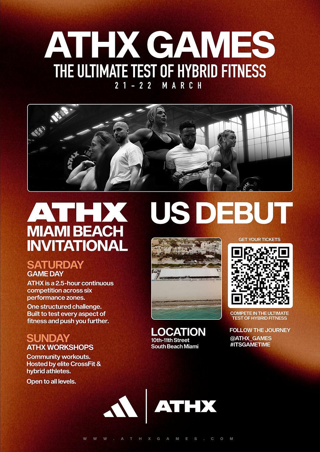 ATHX Invitational: Miami Beach Debut with Adidas Partnership