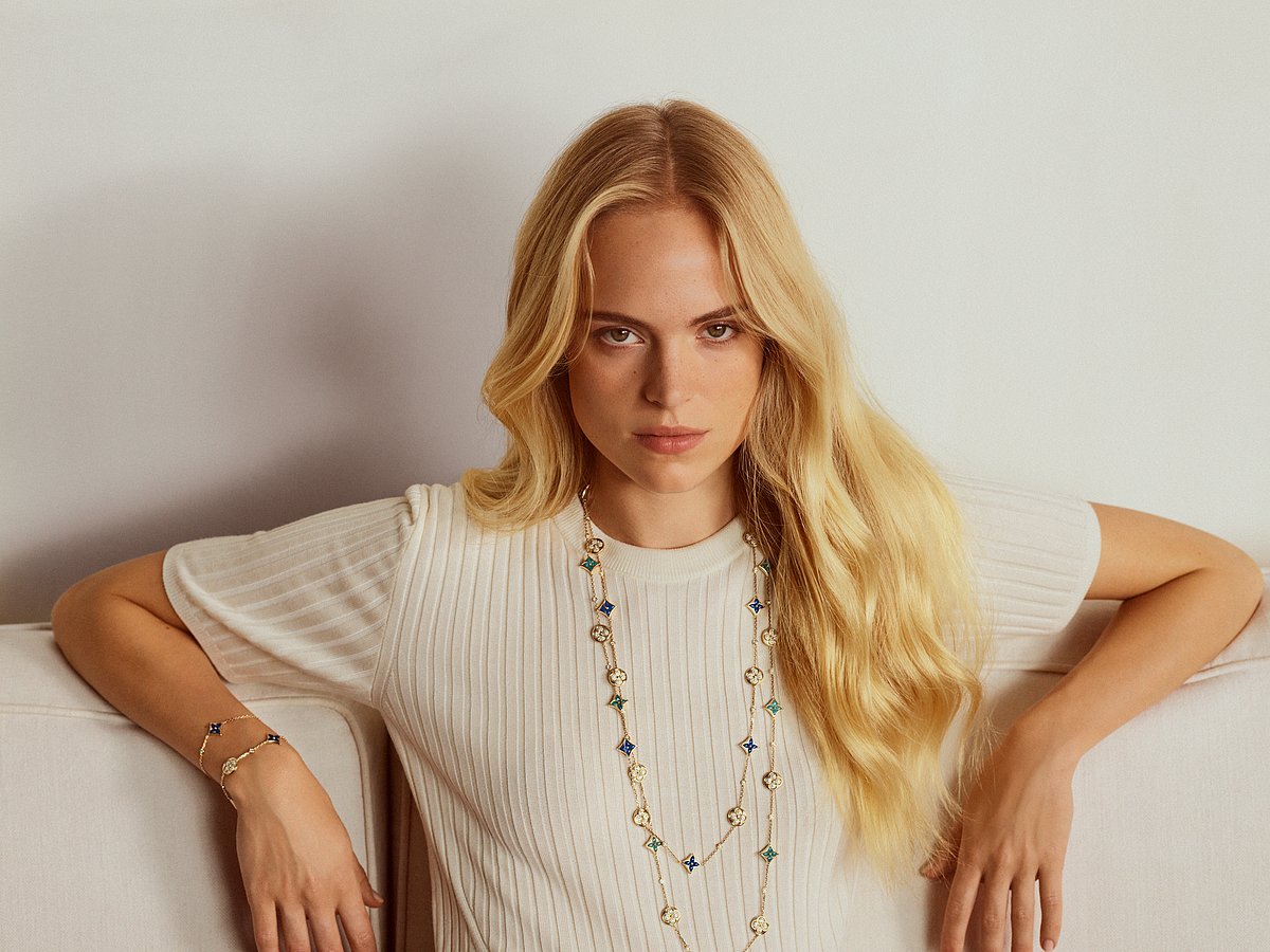 Louis Vuitton Unveils New Sodalite Jewels in Color Blossom Collection