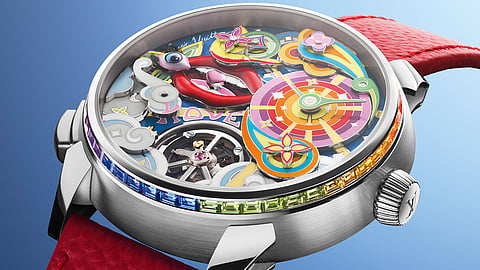 Louis Vuitton Tambour Taiko Arty Automata: High Watchmaking Meets ...