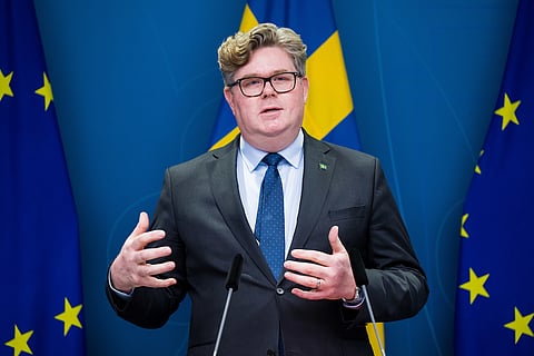 Justitieminister Gunnar Strömmer (M)
