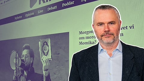 Richard Sörman, ansvarig utgivare och politisk redaktör