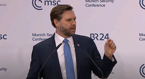 USA:s vicepresident J.D. Vance.