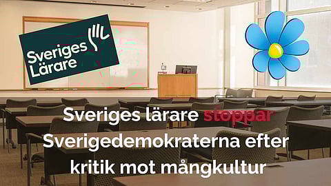 Sveriges lärare ställer in politikerträff efter att Sverigedemokraterna kritiserat mångkulturen