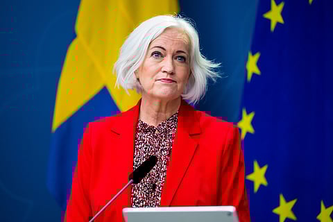 Sjukvårdsminister Acko Ankarberg Johansson (KD).