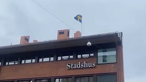 Skellefteå kommun höll en pressträff med anledning av konkursbeskedet.