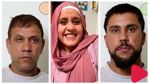 Shahidas pappa Azizu Azizi, Shahida, Shahidas bror Zafran Azizi. Hon mördades av sin far och sin bror.