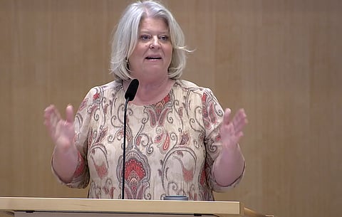 Camilla Waltersson Grönvall (M), socialtjänstminister