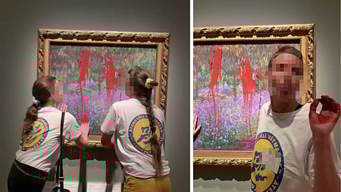 Klimataktivister åtalas för skadegörelse på Nationalmuseum