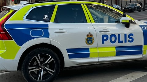 Händelsen utreds som grov skadegörelse genom brand.