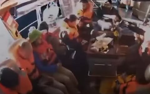 Aktivistbåten ”Madleen” med Greta Thunberg ombord | Foto: X